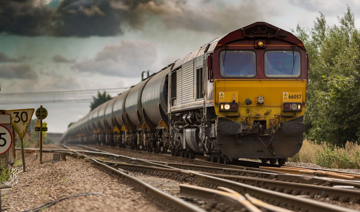 A train on the Welsh rail network
